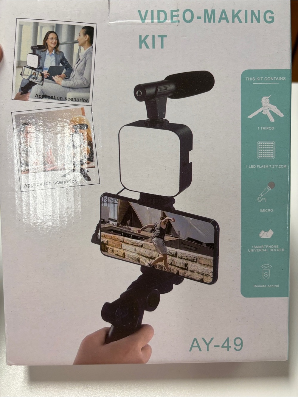 Video-Making Kit for Smartphone - Black